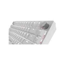Teclado gamer mecanico Corsair K65 PLUS 75% RGB Mac/PC  Frost White