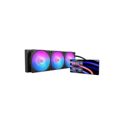 Water Cooler Cooler Master MasterLiquid Core LCD 6" 360 3 Fans 120mm ARGB Black