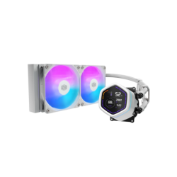Water Cooler Cooler Master MasterLiquid Core NEX Digital 240 2 Fans 120mm...