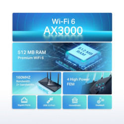 ARCHER AX55 AX3000 WIR DUALBAND GIGABIT TP-LINK 3040